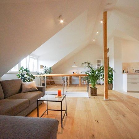 Modernes Und Helles Apartment Im Loft Stil Heidelberg Extérieur photo