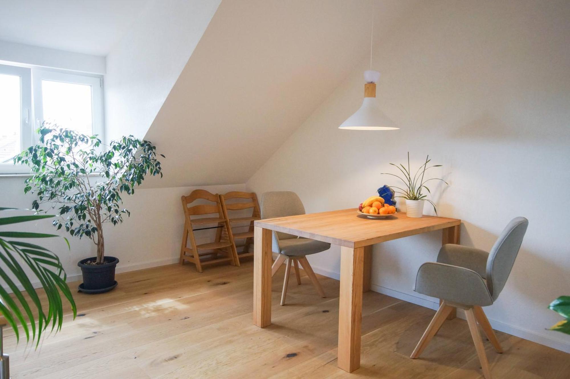 Modernes Und Helles Apartment Im Loft Stil Heidelberg Extérieur photo