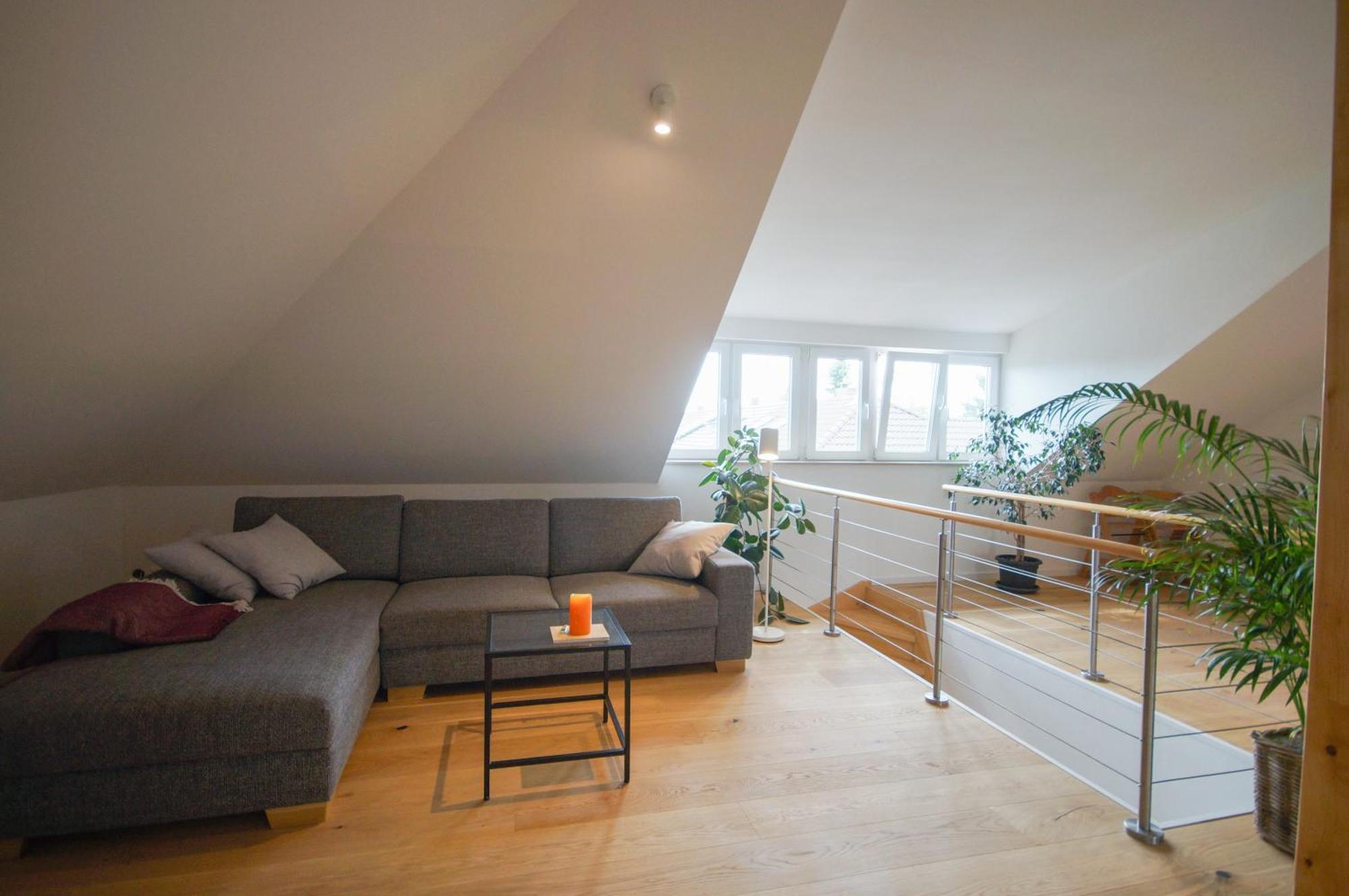 Modernes Und Helles Apartment Im Loft Stil Heidelberg Extérieur photo