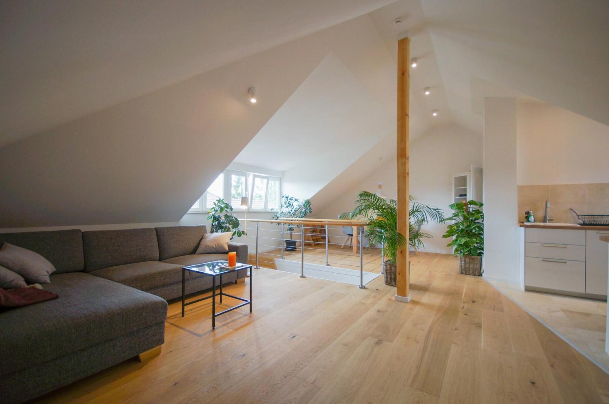 Modernes Und Helles Apartment Im Loft Stil Heidelberg Extérieur photo