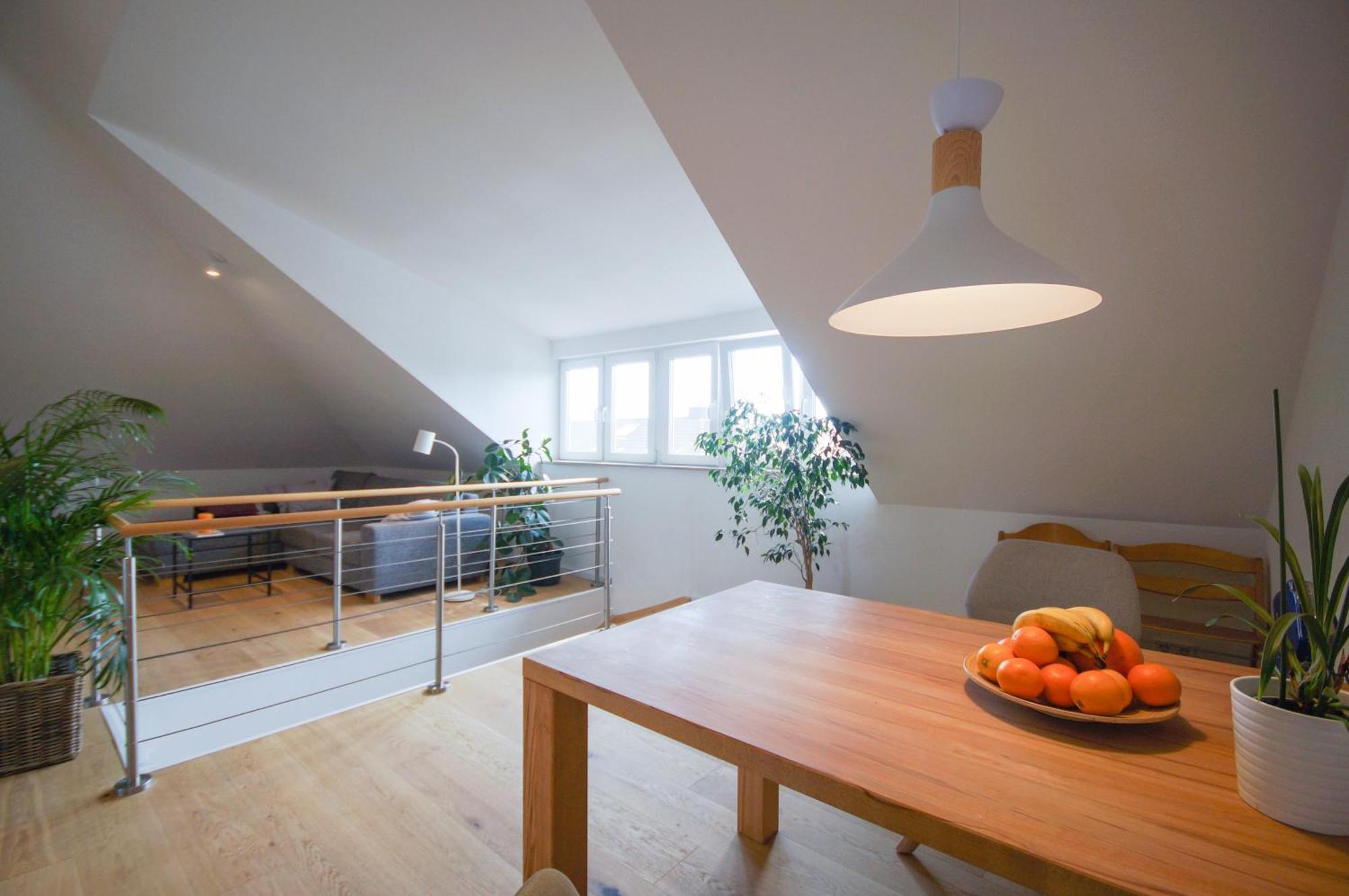 Modernes Und Helles Apartment Im Loft Stil Heidelberg Extérieur photo